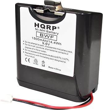 HQRP Battery Compatible with Sony NH-2000RDP XDR-DS12iP RDP-XF100iP RDP-V20IP Dock Radio, Audio Docking System NH2000RDP NH 2000RDP