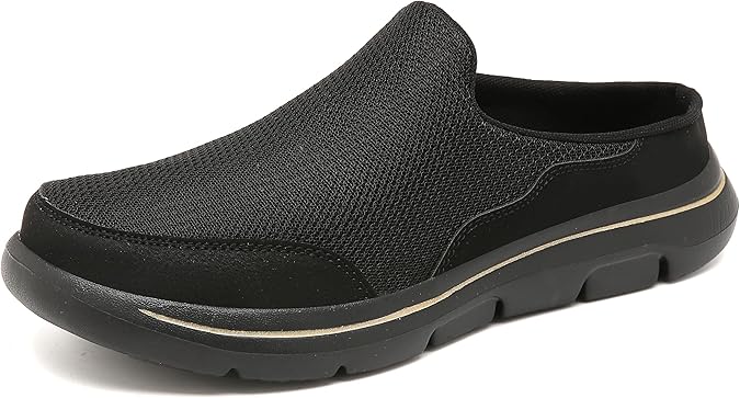Slip On Mules & Clogs for Womens Mens Light Open Back Shoes Comfort Walking Shoes Breathable Slippers Closed Toe Slides