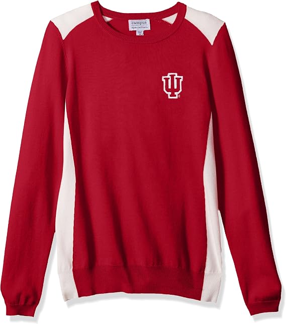 NCAA Color Block Crew Sweater