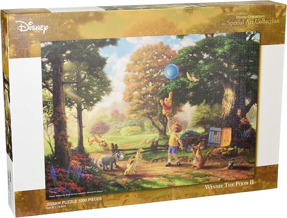 1000 Piece Jigsaw Puzzle Winnie The Pooh Winnie The Pooh II Special Art Collection (51x73.5cm)
