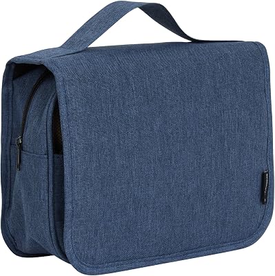 Brookstone Travel Toiletry Bag -Toiletry Bag for Women and Men with Hanging Hook - Lightweight Carry On Toiletries Organizer for Travel, Size One Size,