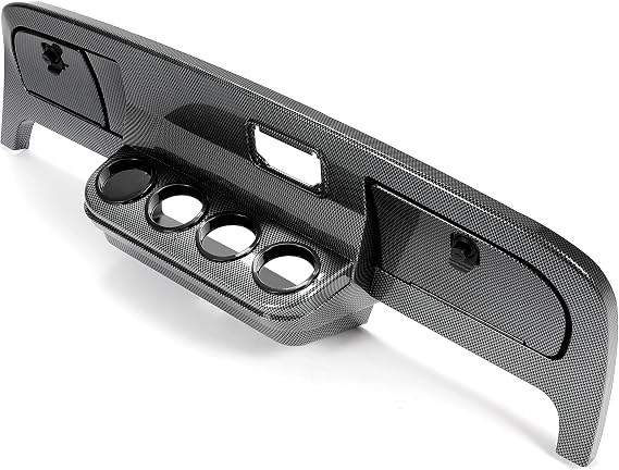 HECASA Golf Cart Dash Compatible with Medalist/TXT Carbon Fiber Style