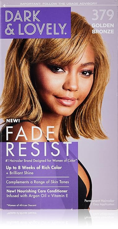 Dark & Lovely Fade Resistant Rich Conditioning Color [379], Golden Bronze