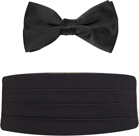 Bow Tie and Cummerbund Set