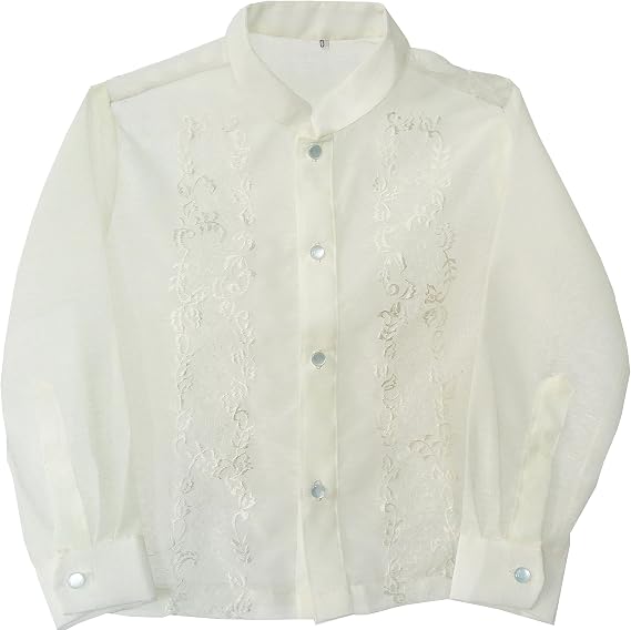 Boys' Jusilyn Full-Open Barong Tagalog 001