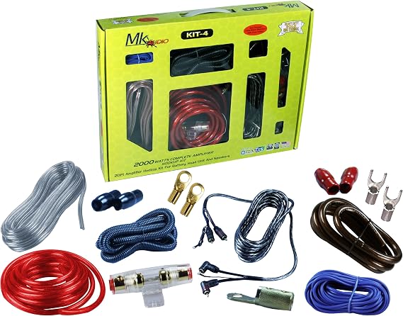 KIT-4 2000 Watts Complete Amplifier Hookup Kit