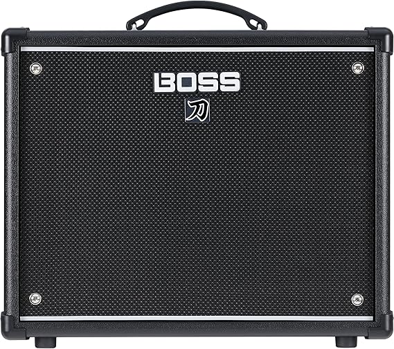 BOSS Katana-50 Gen 3 Guitar Amplifier | Compact 50-Watt Combo Amp | Custom 12-Inch Speaker | Evolved Tube Logic Sound | 12 Amp Characters | Onboard BOSS Effects | Advanced Connectivity & More