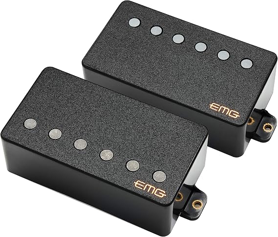 EMG 57/66 TW Dual Mode Humbucker Pickup Set, Black (7153.00)