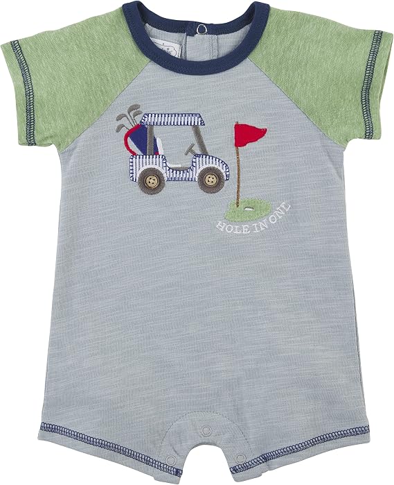 Mud Pie Baby Boys' Mud Pie Golf Shortall