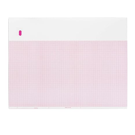 ECG EKG Paper GE - 2009828-061 Thermal Recording Sheets 1 Pack per Case