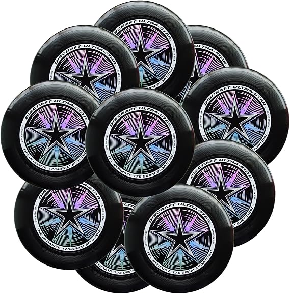 Discraft Ultra-Star 175g Ultimate Sportdisc Black (10 Pack)