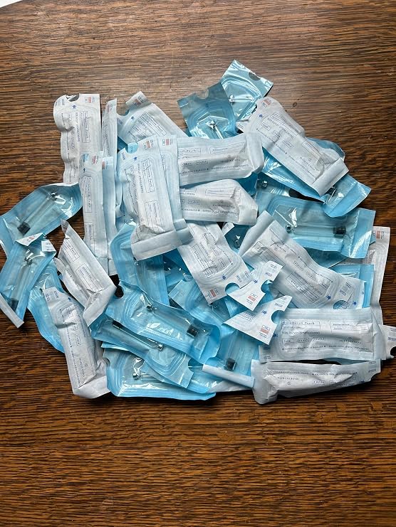 50 Pack - Individually Wrapped 3ml Individually wrapped Cartridge for Reusable Injection V1 & V2 Pens