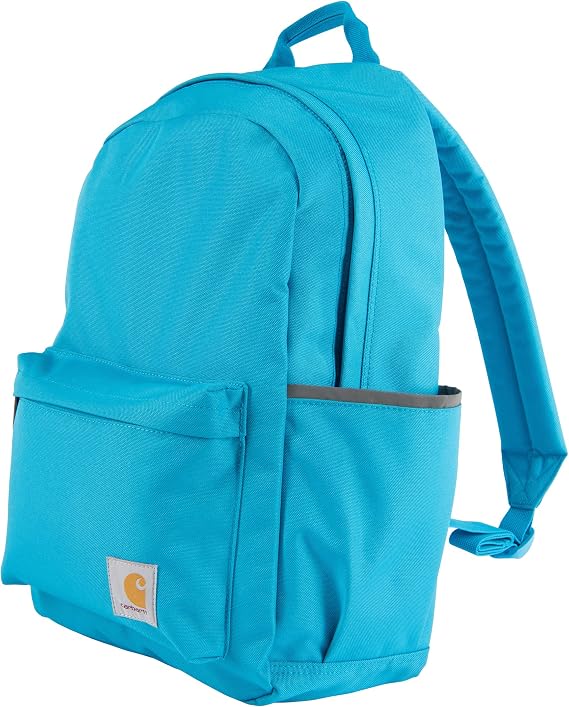 Carhartt Classic 21L Backpack Atomic Blue | Classic Laptop, Water-Resistant Pack with 15 Laptop Sleeve and Organizational Compartments