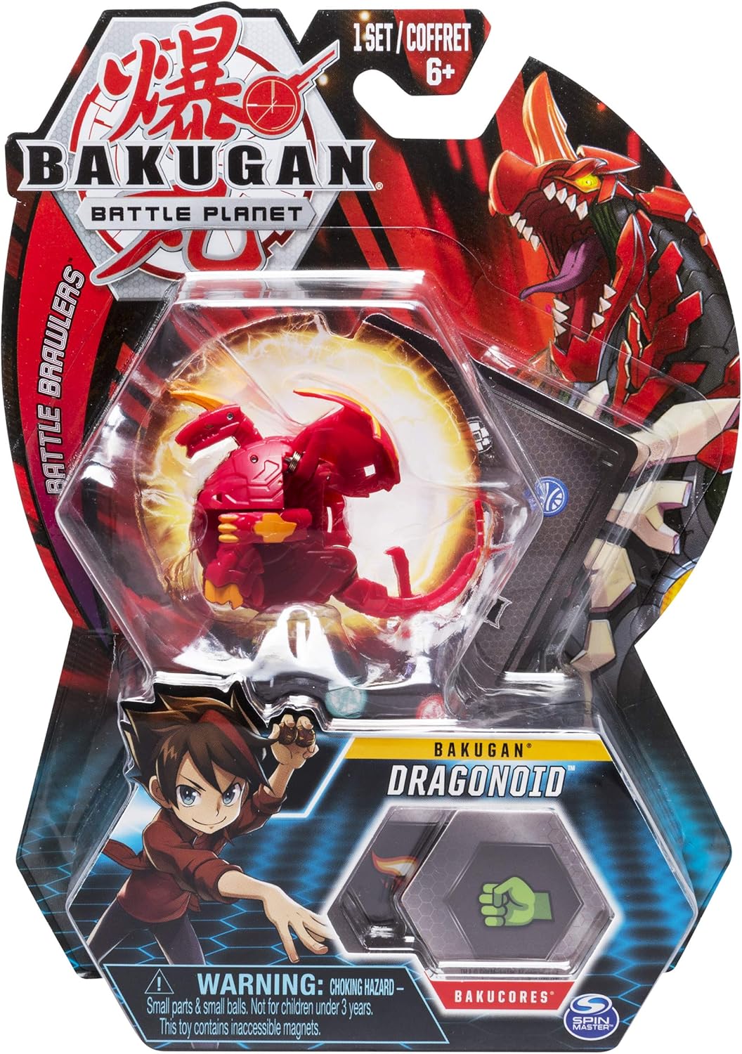 Bakugan Dragon Noid 2 Tall Collectible Collectible Transformation Creature Ages 6