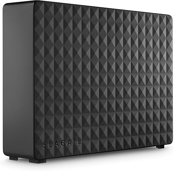 Seagate Expansion Desktop 12TB External Hard Drive HDD - USB 3.0 for PC Laptop, 1-Year Recovery Service (STEB12000402) Black
