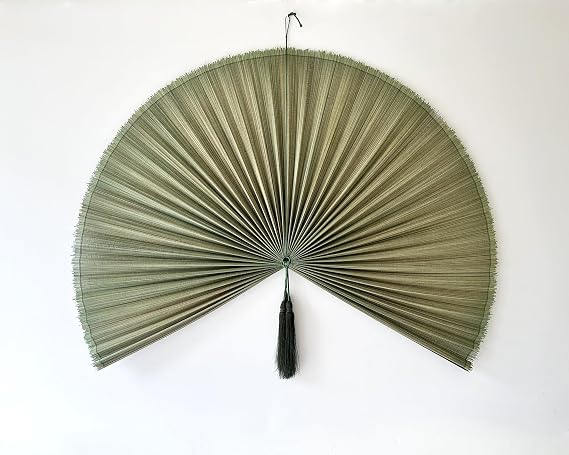 Crafts Store Vietnam Large Bamboo Fan Wall Decor, Wall Fan Decor, Bamboo Fan Wall Decor, Giant Bamboo Wall Decor Fan Large overnight, Bamboo Wall Decor, Fan Wall Decor, Kolwoven Fan Wall Decor