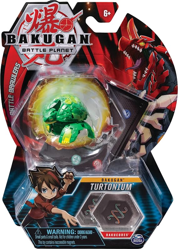 Bakugan Nillious 6045148 Transformable Creature for Collecting 5 cm, Ages 3 and Up, Multi-Colour, Assorted Colour/Model