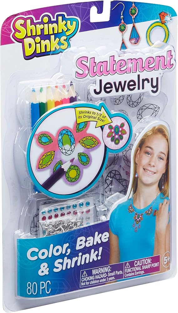 Shrinky Dinks Statement Jewelry Kit