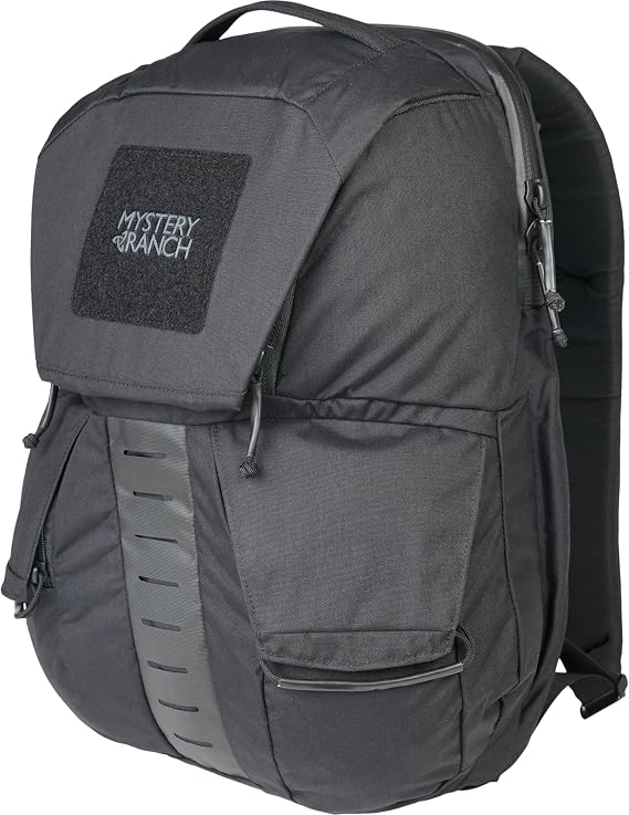 Mystery Ranch Rip Ruck 24 Backpack Tactical Urban Bag with Extra Storage & Comfort Black, 24L