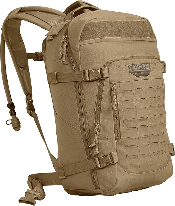 CamelBak Sparta Hydration Pack 100oz, Coyote | LowRider Hydration for Improved Stability, Efficient Hydration with Every Sip, Modular Storage with MOLLE Compatibility