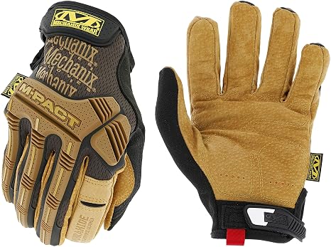 Mechanix Wear: M-Pact Leather Work Gloves (Small