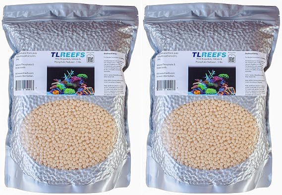 TL Reefs Premium Biopellets for Aquarium (128fl oz, 6lbs)