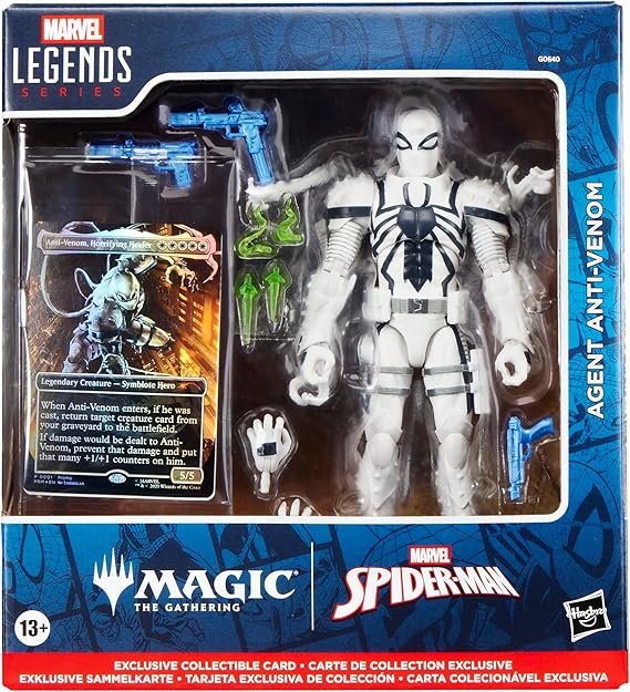 Hasbro Marvel Legends Series Magic: The Gathering Agent Anti-Venom Aksiyon Figürü