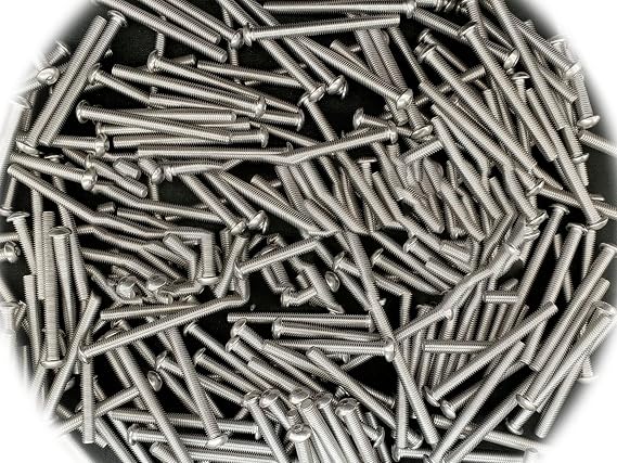 3/8-16 x 5 Stainless Button Head Allen Cap Screws 3/8 x 5 Bolts, 10 Pack