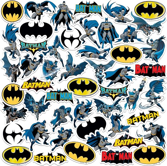 Batman Character Poses 50 Vinyl Stickers Waterproof Die-Cut Decals Laptop