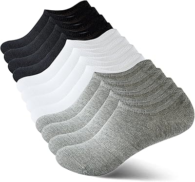 No Show Socks Women Low Cut Invisible Liner Non slip Athletic Boat Socks 6 Pairs