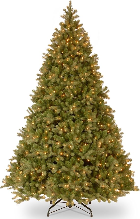 National Tree Company 10ft Pre-Lit Downswept Douglas Fir Christmas Tree