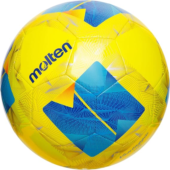 Molten Vantaggio 1000 Soft Touch Football | Training Ball | 3mm Cushion Foam Softness | Enjoy the Speed | Excellent Shape Retention | Glossy TPU | Size 5 - For Boys and Girls Aged 14 plus and Adults