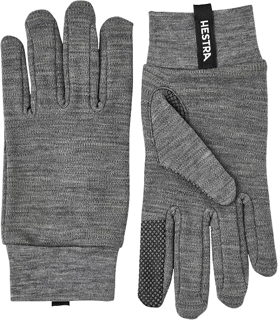 Hestra Merino Touch Point Liner - Touch Screen Compatible Liner for Additional Layering or as a Thin Glove