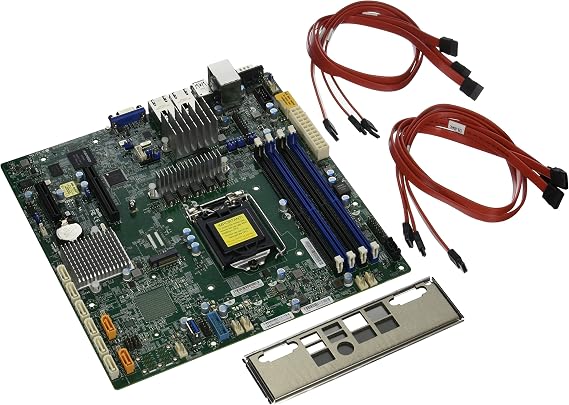 Supermicro Micro ATX DDR4 LGA 1151 Motherboards X11SSH-TF-O