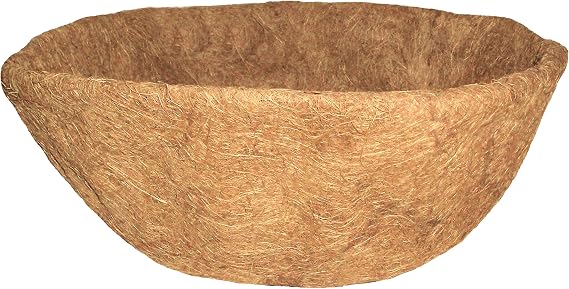 Gardener Select Basket Shape Coco Liner, 18-Inch
