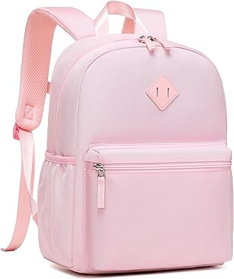 abshoo Kindergarten Backpack for Girls Preschool Backpacks School Bookbag for Kids 4-8Light Pink