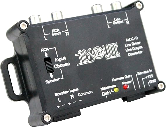 Absolute USA ALOC+D 2 Channel Line Output Converter with Line Driver