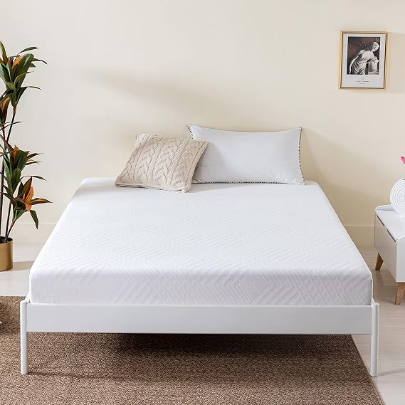 Green Tea Infused Memory Foam Full Mattress, 8 inch Gel Memory Foam Mattress for a Cool Sleep, Bed in a Box