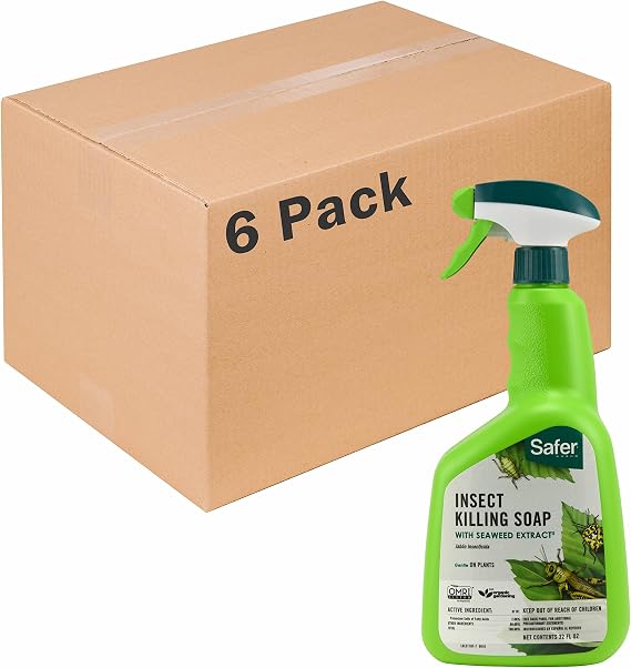 Safer Brand insect Killing Soap 32oz RTU - 6 pack 5110-6