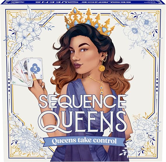 Goliath Sequence Queens | Classic Strategy Board Game with a Royal Twist