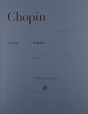 Chopin Etudes Urtext Opus 10 And Opus 25 Etuden (Multilingual Edition)