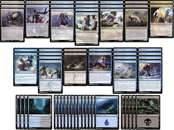 Blue Black Eldrazi Control Deck - Modern Legal - Custom Built - Magic The Gathering - MTG - 60 Card