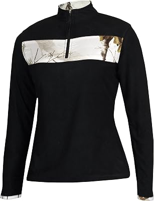 HABIT Womens 14 Zip Pullover Fleece