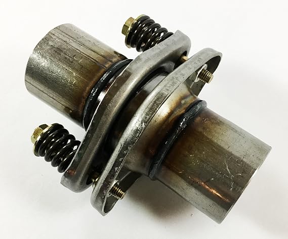 Exhaust Flex Spring Joint 2.25 In Dia Inlet 2.25 In Outlet 6.00 In Long WFSPJ225-225-6 Wesdon Spring Flanges Aluminized