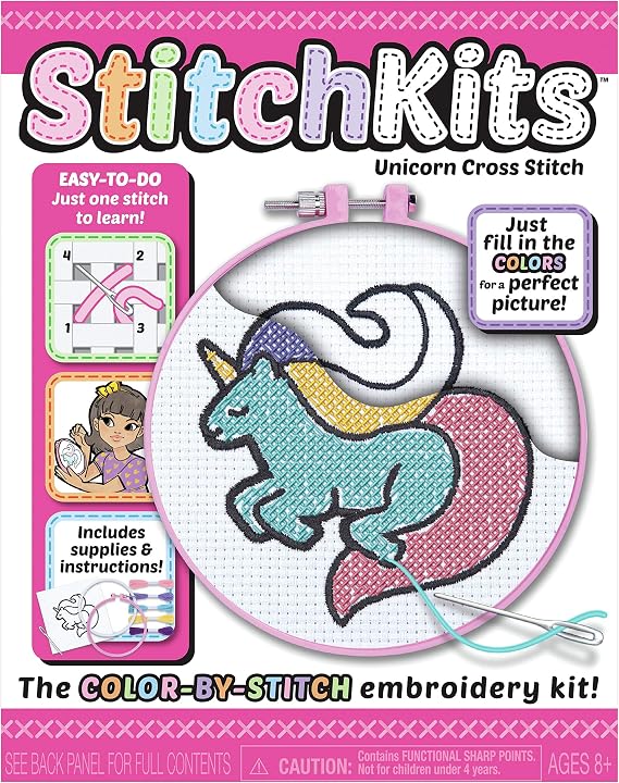 Kahootz StitchKits - Unicorn Stitching Kit