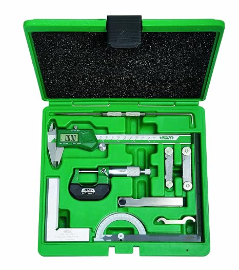 INSIZE 5091-E Measuring Tool Set, 9 Piece