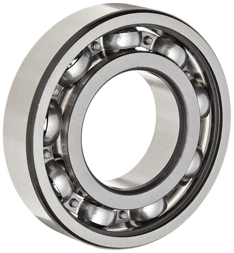 FAG 6207 Deep Groove Ball Bearing, Single Row, Open, Normal Clearance, Metric, 35mm Bore, 72mm OD, 17mm Width, 24000rpm Maximum Rotational Speed, 3440lbf Static Load Capacity, 5730lbf Dynamic Load Capacity