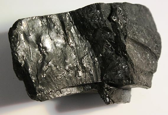 Anthracite Coal - 2 Raw Pieces of Rock