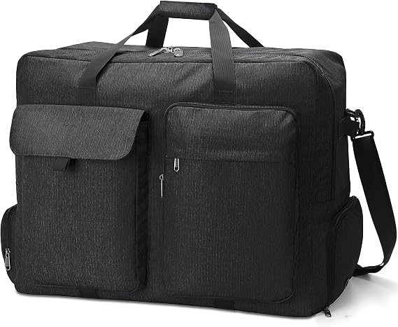 100L Foldable Duffle Bag with Shoe Compartment Waterproof