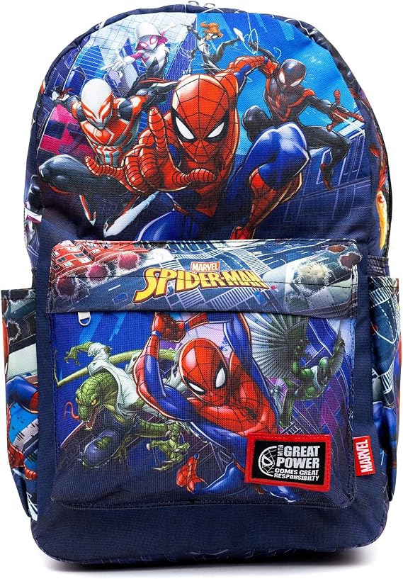 Wondapop Disney Marvel Spider-Man 17" Full Size Nylon Backpack